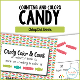 Candy Color & Count - Adapted Book for Children with Autism