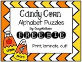 Candy Corn ABC Puzzles [FREEBIE]
