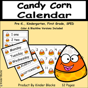 Preview of Candy Corn Calendar Collection