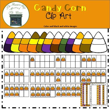 single candy corn clip art