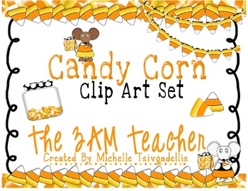 Preview of Candy Corn Clip Art Collection