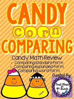 Preview of Candy Corn Comparing (Candy Math)