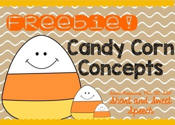 Preview of Candy Corn Concepts