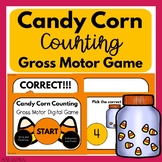 Candy Corn Counting Gross Motor Digital Game