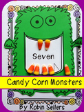 Candy Corn Counting Monsters Craftivity
