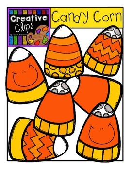 Preview of Candy Corn {Creative Clips Digital Clipart}