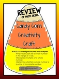 Candy Corn Creativity Craft for Factors & Multiples