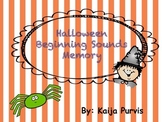 Halloween Beginning Sound Game