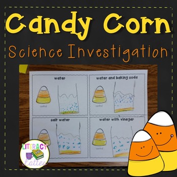 Preview of Candy Corn Experiment {A Halloween Science Lab Investigation}