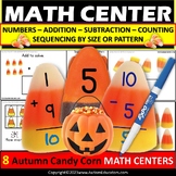 Candy Corn Math | Halloween Math Activities to Count Add S