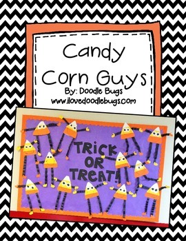 Preview of Candy Corn Guy Craftivity - Art Project - Craft Project FREE DOWNLOAD