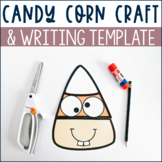 Candy Corn | Halloween Craft & Writing Template