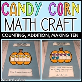 Candy Corn Halloween Math Craft for Counting, Addition, or