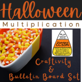 Candy Corn Halloween Math Multiplication 3OA1