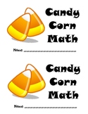 Candy Corn Math Book