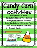 Candy Corn Math & Literacy Centers