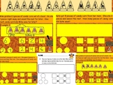 Candy Corn Math - Math Stories With Related Subtraction an