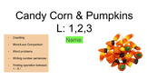 Candy Corn Math - THREE Levels!