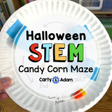 Candy Corn Maze October Halloween STEM Activity