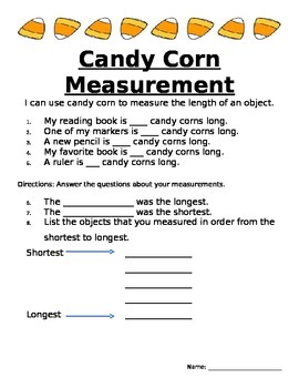Preview of Candy Corn Measurement