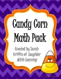 Candy Corn Math Pack for Autumn or Halloween