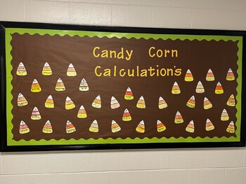 Preview of Candy Corn Multiplication