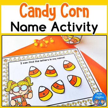 Candy Corn Name Practice Activity By Books And Giggles 