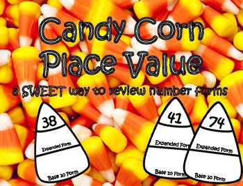 Preview of Candy Corn Number Forms