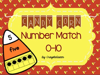 Candy Corn Number Match Freebie By Crayola Queen Tpt