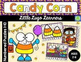 Candy Corn Numbered Puzzles (1-10)
