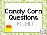Candy Corn Question Cards