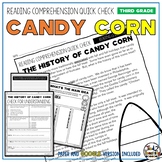 Candy Corn Reading Comprehension Passage and Questions