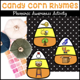 Candy Corn Rhymes Phonemic Awareness Activity