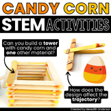 Halloween STEM Activities with Candy Corn Catapult and Tower