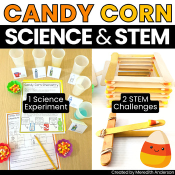 Preview of Candy Corn Science and Fall STEM Activities