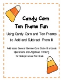 Candy Corn Ten Frame Fun