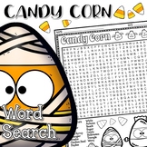 Candy Corn Word Search Puzzle Halloween Fall Word Search a
