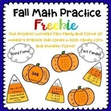 Candy Corn and Pumpkin: Fall Math Crafts! FREEBIE