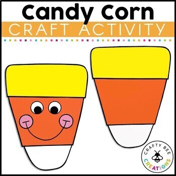 Preview of Candy Corn Craft | Halloween Craft | Halloween Activities | Halloween Fun