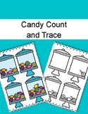 Candy Count and Trace/Sensory Bin 