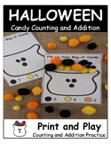 Candy Counting and Addition Task Cards | Numeracy | Halloween |