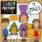 Candy Factory Characters Clip Art