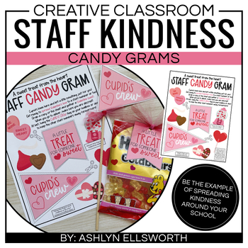 Preview of Valentine's Staff Candy Gram | February Staff Morale Booster and Gift Idea