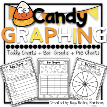 Preview of Candy Graphing! {Bar Graphs, Tally Charts, Pie Charts}