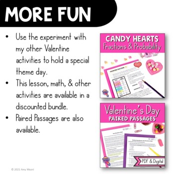 Candy Heart Acid Base Science Experiment Valentine S Day Activity