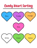 Candy Heart Bundle (Sorting, Graphing, Patterns)
