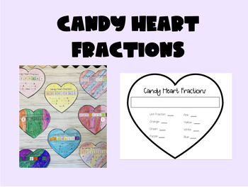 Preview of Candy Heart Fractions