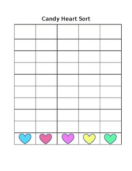 Preview of Candy Heart Graph