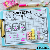 Candy Heart Graphing, Sorting, and Estimating - Candy Hear