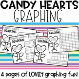 Candy Heart Math | Valentines Math | Valentines Graphing 